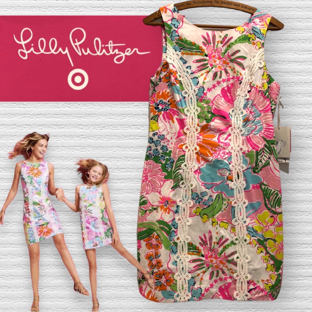 🎉🎉Host Pick🎉🎉RARE Lilly Pulitzer Nosie Posie 20th Anniversary Dress